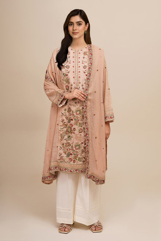 2 Piece - Embroidered Suit - KPW24-P3008-8