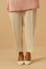 Straight Khaddar Trousers