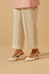 Straight Khaddar Trousers