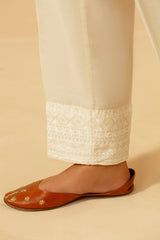 Embroidered Khaddar Shalwar