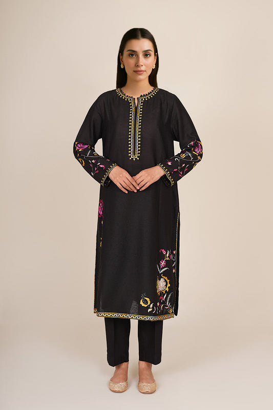 2 Piece - Embroidered Suit - KPW24-P3074-74