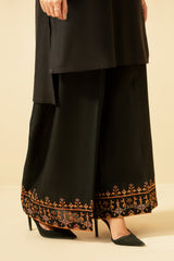 Embroidered Khaddar Trousers