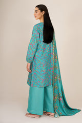 3 Piece - Printed Suit - KPW24-P3109-109