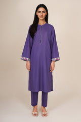 2 Piece - Embroidered Suit - KPW24-P3141-141