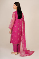 4 Piece - Embroidered Suit - KPW24-P3159-159