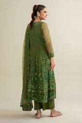 2 Piece - Embroidered Suit - KPW24-P3160-160
