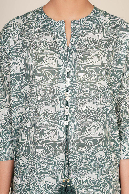 2 Piece - Printed Suit - KPW25-P3669