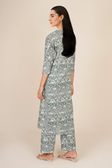 2 Piece - Printed Suit - KPW25-P3669