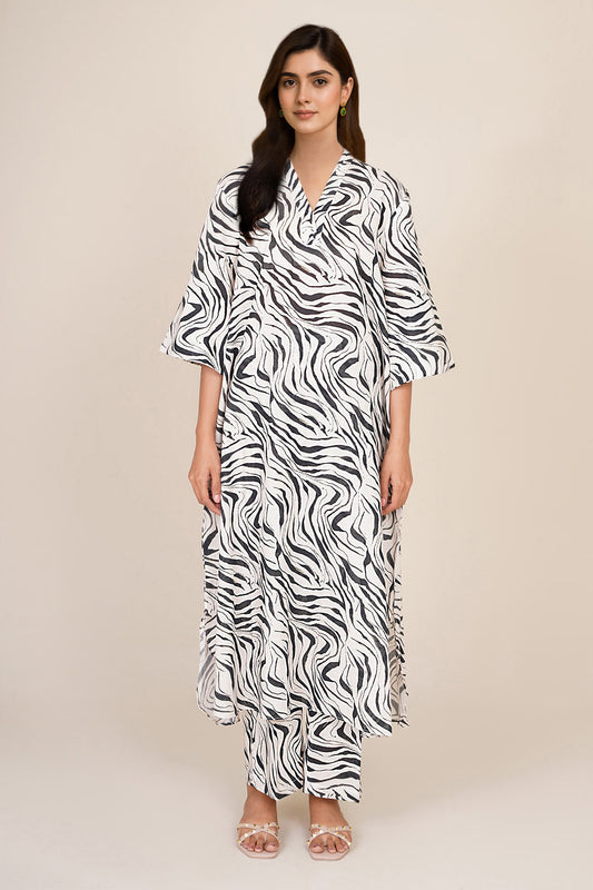 2 Piece - Printed Suit - KPW25-P3688
