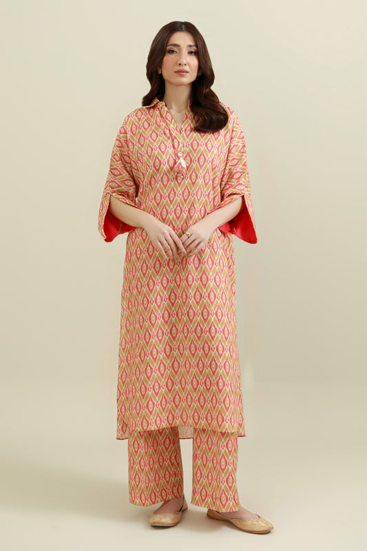 2 Piece - Printed Suit - KPW25-P3699