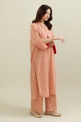 2 Piece - Printed Suit - KPW25-P3699