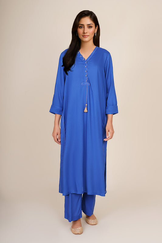 2 Piece - Embellished Suit - KPW25-P3703