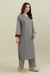 2 Piece - Printed Suit - KPW25-P3745