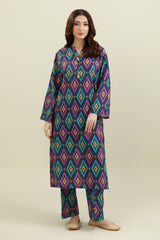 2 Piece - Printed Suit - KPW25-P3751