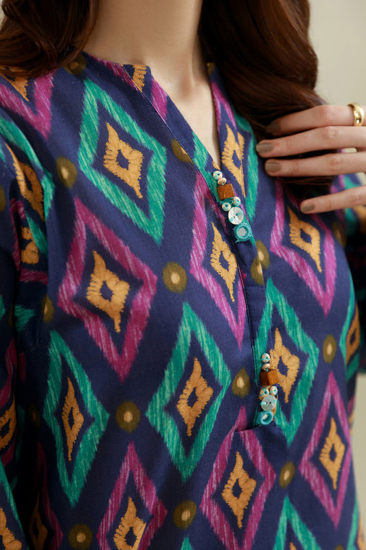 2 Piece - Printed Suit - KPW25-P3751