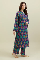 2 Piece - Printed Suit - KPW25-P3751
