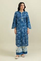 2 Piece - Printed & Embellished Suit - KPW25-P3808