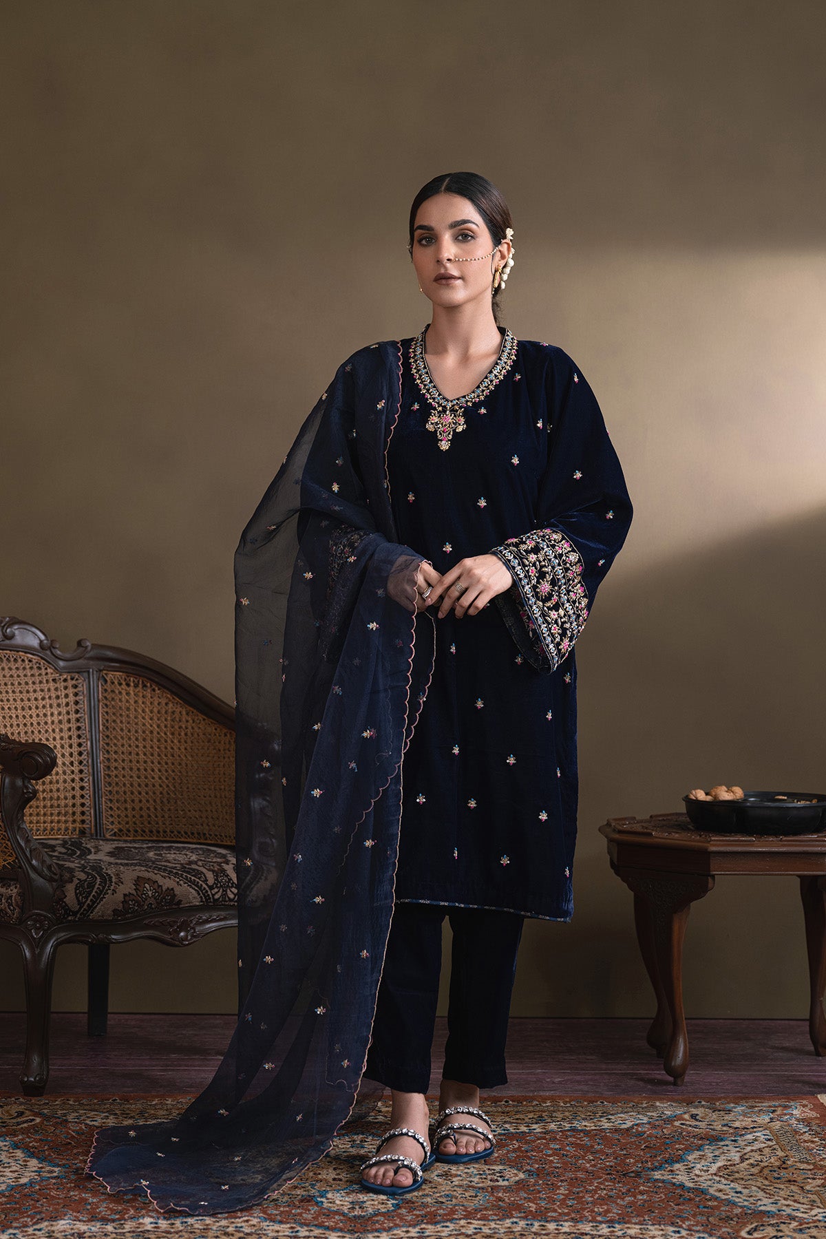 3 Piece Velvet Suit