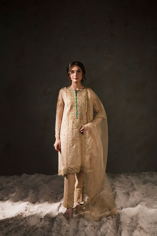 3 Piece Pk Raw Silk Suit
