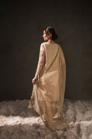3 Piece Pk Raw Silk Suit