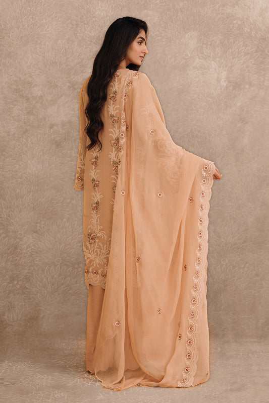 2 Piece - Embroidered Suit - MC1107-36