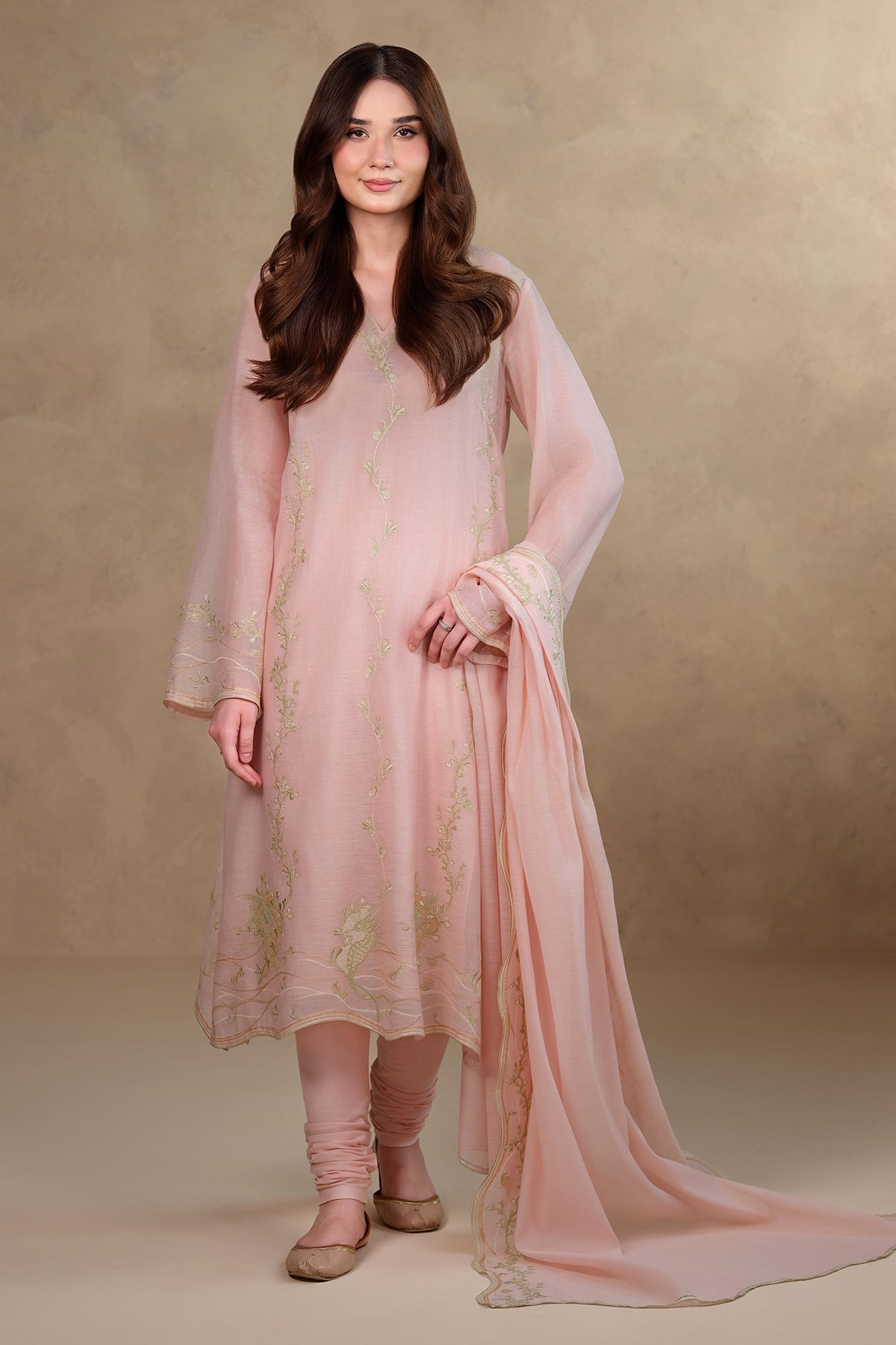4 Piece-Embroidered Suit-MC1801-2