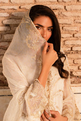 4 Piece - Printed & Embroidered Suit - MC1805-1
