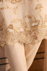 4 Piece - Printed & Embroidered Suit - MC1805-1