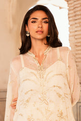 4 Piece - Printed & Embroidered Suit - MC1805-1