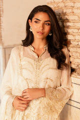 4 Piece - Printed & Embroidered Suit - MC1805-1