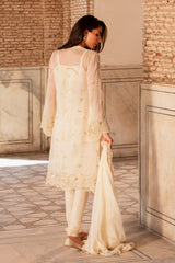 4 Piece - Printed & Embroidered Suit - MC1805-1