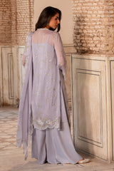 4 Piece - Printed & Embroidered Suit - MC1805-2