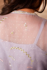 4 Piece - Printed & Embroidered Suit - MC1805-2