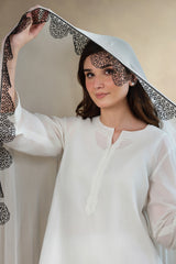 Embroidered Dupatta - MC1811