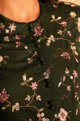 3 Piece - Embroidered Suit - MC2031