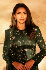 3 Piece - Embroidered Suit - MC2031