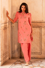 2 Piece - Embroidered Suit - MC2104