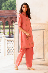 2 Piece - Embroidered Suit - MC2104