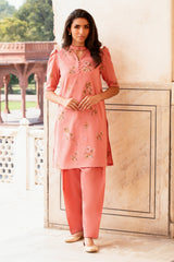 2 Piece - Embroidered Suit - MC2104
