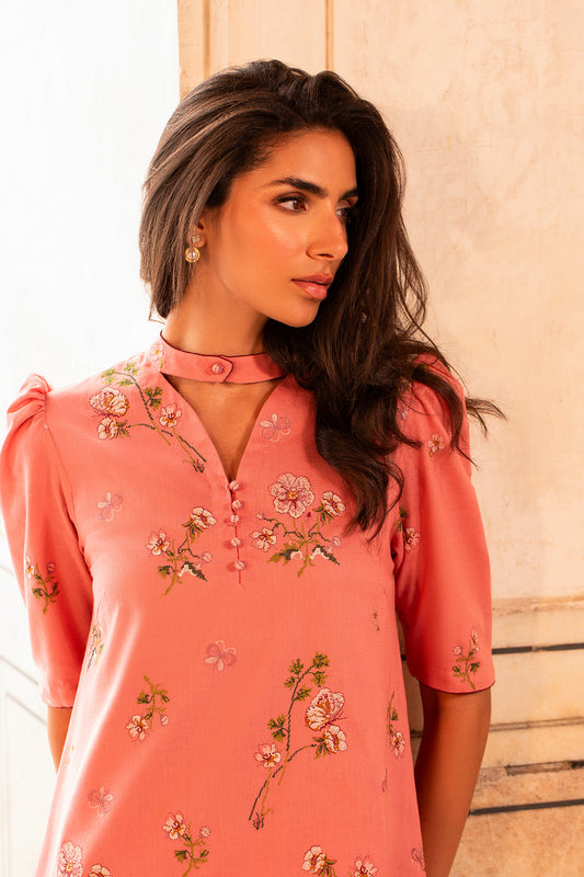 2 Piece - Embroidered Suit - MC2104