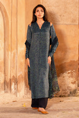 3 Piece - Printed Suit -MC2107