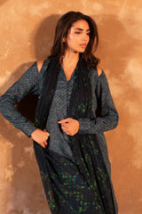 3 Piece - Printed Suit -MC2107