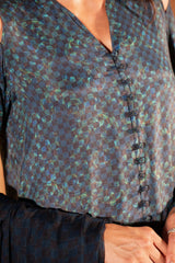 3 Piece - Printed Suit -MC2107