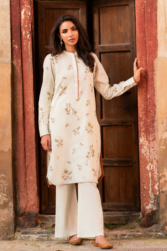 2 Piece - Embroidered Suit - MC2112