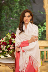 1 Piece Embroidered & Embellishment Wool Stoler