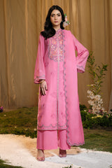 4 Piece - Embroidered Suit - MCP1702-2