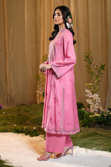 4 Piece - Embroidered Suit - MCP1702-2
