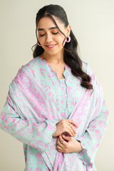 3 Piece - Printed Suit - X6109 R
