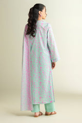 3 Piece - Printed Suit - X6109 R