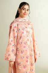 3 Piece - Printed Suit - X6115 R
